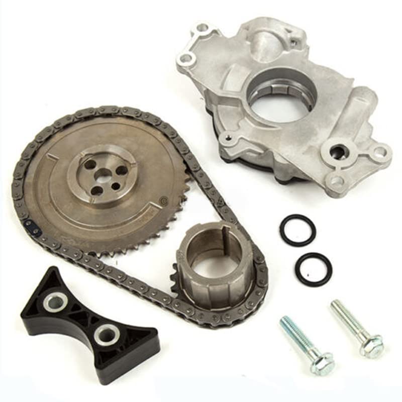 Timing Chain Kit Oil Pump Damper Compatible with 1999-2007 Cadillac Buick Chevrolet GMC 4.8 5.3 6.0 LS