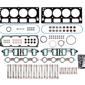 Premium MLS Head Gasket Set with Head Bolts Compatible with 2007-2011 GMC Chevrolet Cadillac 6.0 6.2 OHV VIN K G 2 L92 LY6 L76
