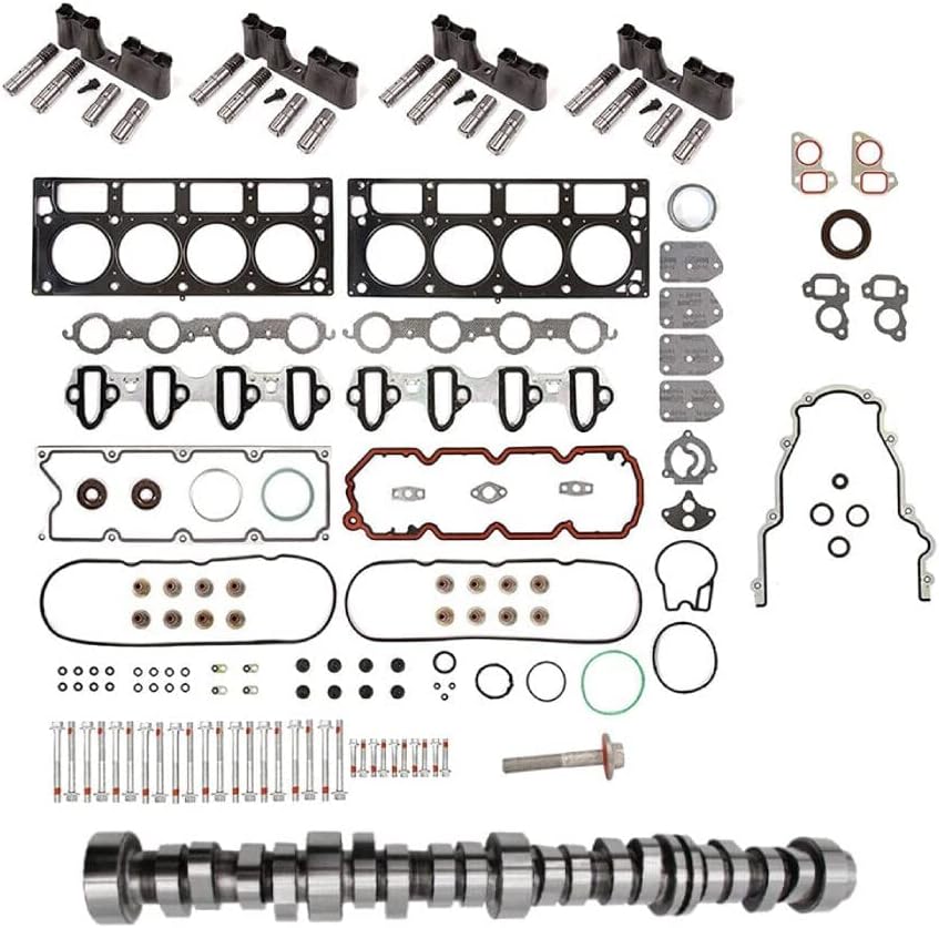 6.2 GEN-IV AFM Camshaft Replacement Rebuild Kit | Head Gasket Set | Lifters | Treys | Head Bolts | Fits 2007-2014 Chevrolet 6.2L 6.2 GEN-IV VORTEC L92 L94
